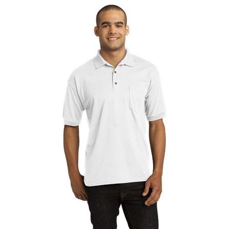 Gildan DryBlend™ 6-Ounce Jersey Knit Sport Shirt with Pocket. 8900