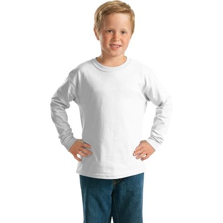 Gildan - Youth Ultra Cotton Long Sleeve T-Shirt.  2400B