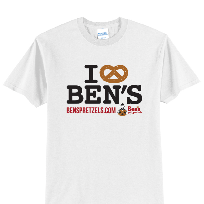 Bens White T Shirt
