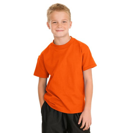 Hanes &#174;  - Youth Tagless &#174;  100%  Cotton T-Shirt.  5450