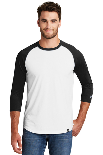 New Era  &#174;  Heritage Blend 3/4-Sleeve Baseball Raglan Tee. NEA104