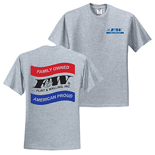 JERZEES &#174;  -  Heavyweight Blend &#153;  50/50 Cotton/Poly T-Shirt.  FLW31USA