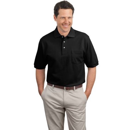 Port Authority - Pique Knit Polo with Pocket.  K420P