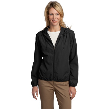 Port Authority&reg; Ladies Hooded Essential Jacket. L305