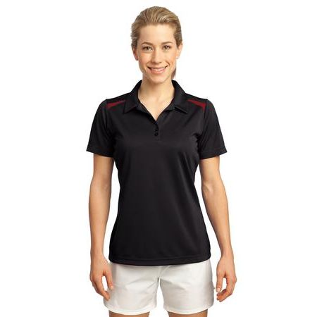 Sport-Tek - Ladies Vector Sport-Wick Polo. LST670