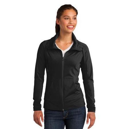 Sport-Tek &#174;  Ladies Sport-Wick &#174;  Stretch Full-Zip Jacket. LST852