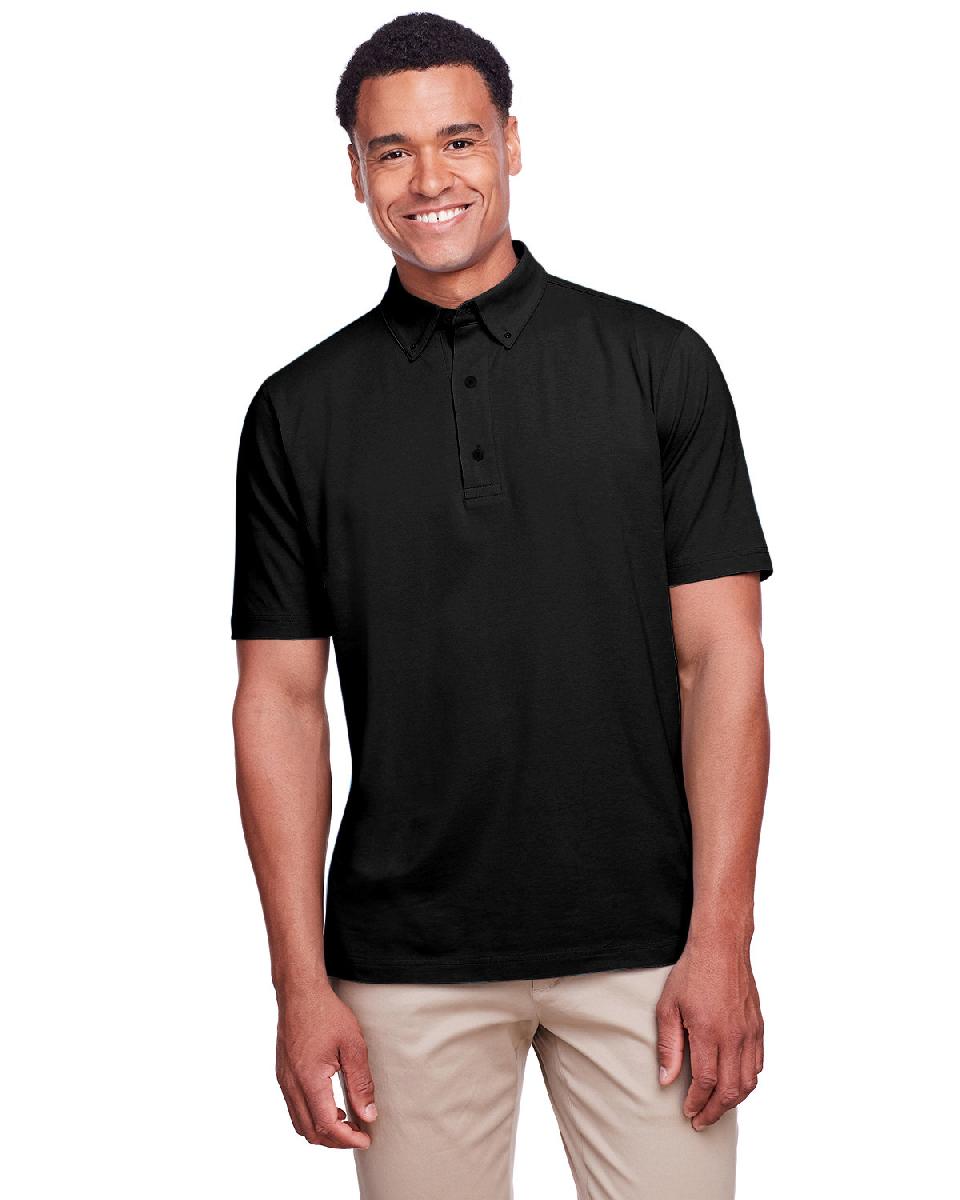 UltraClub Men's Lakeshore Stretch Cotton Performance Polo. UC105