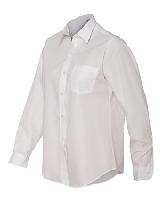Van Heusen - Women's Broadcloth Long Sleeve Shirt - 13V0216