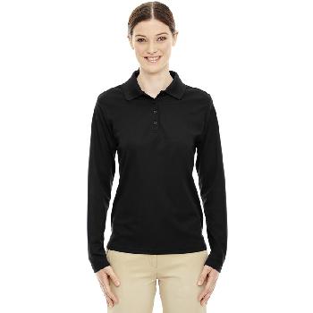 Ladies' Pinnacle Performance Long-Sleeve Pique Polo