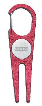 Aluminum Divot Tool with Ball marker