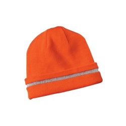 CornerStone - Enhanced Visibility Beanie with Reflective Stripe.  CS800