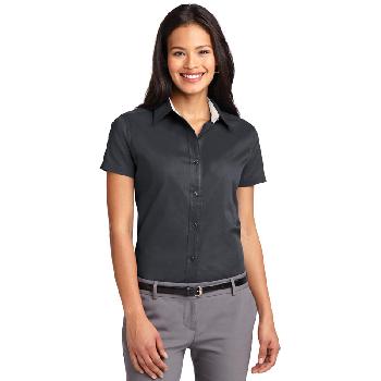 05 - Port Authority Ladies Short Sleeve Easy Care  Shirt.  L508
