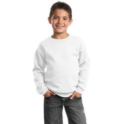 Port & Company - Youth Crewneck Sweatshirt.  PC90Y