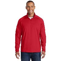 Sport-Tek &#174;  Tall Sport-Wick &#174;  Stretch 1/2-Zip Pullover. TST850